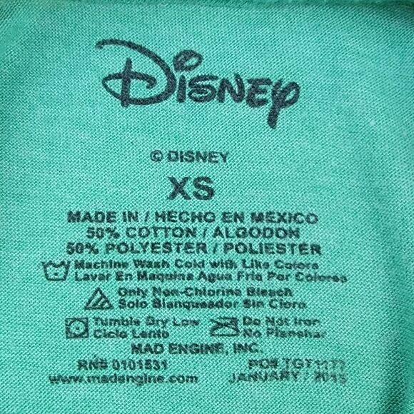 Mickey Mouse St Patricks Day Tshirt Kids Sz XS Green Clover Disney Boys‎ Girls - Picture 5 of 5